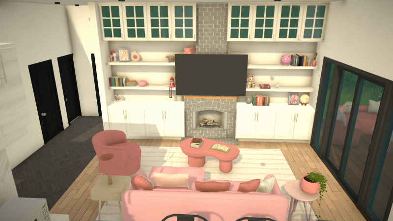 Modern Pink Cabin image 5