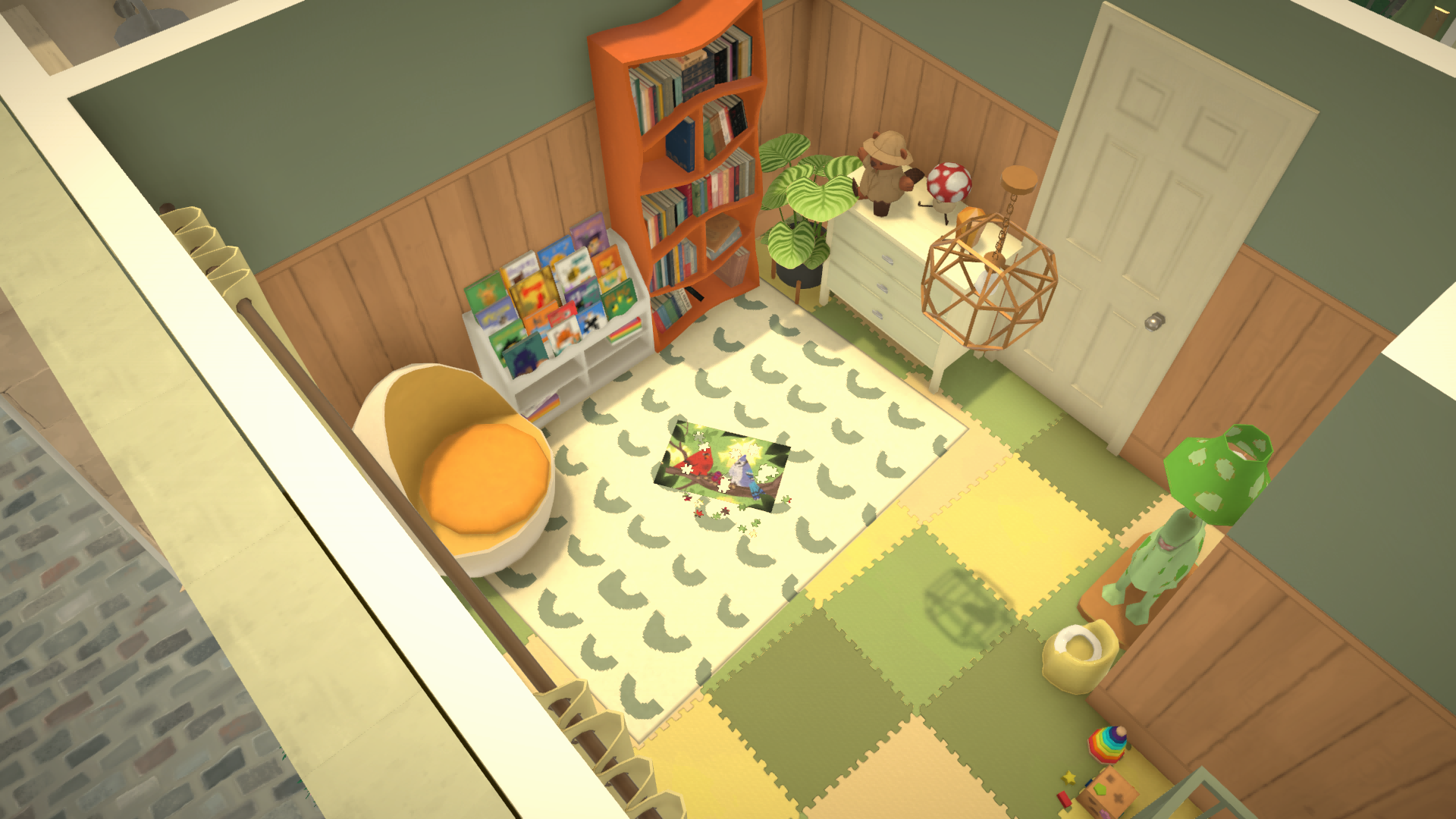 三层绿色小屋 image 2