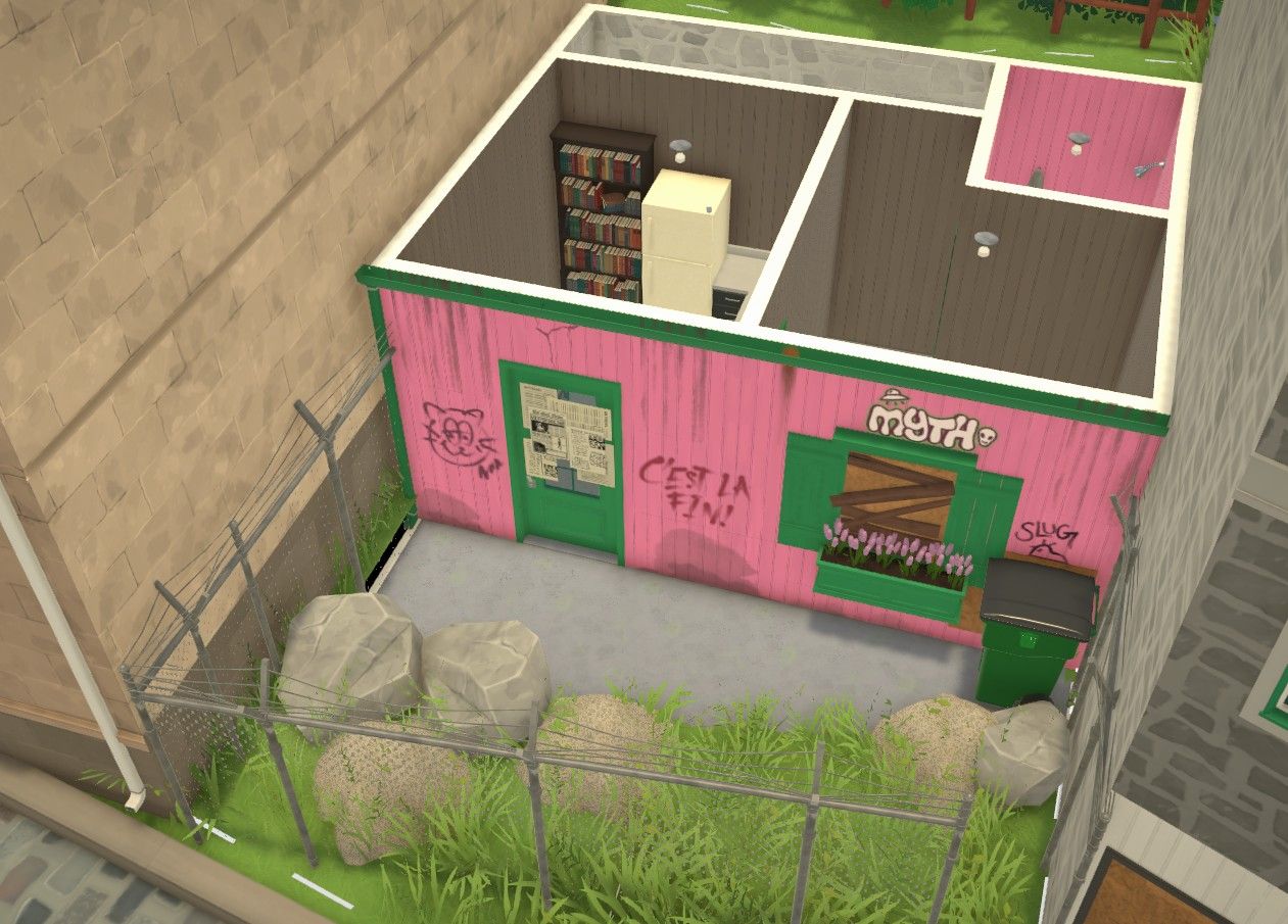 Abandoned Pink House <8k image 3