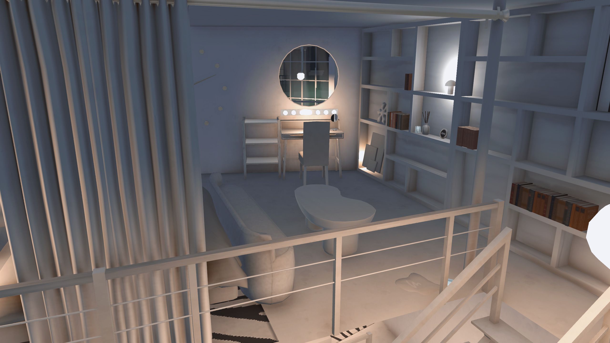 [house] Simple clear white image 1