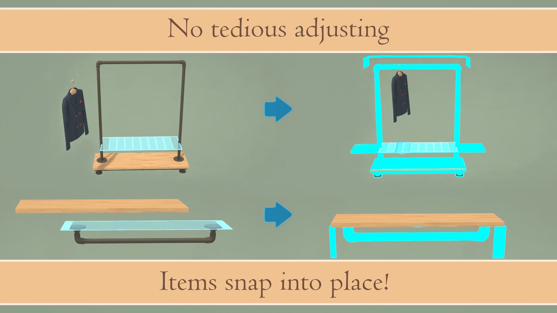Open Wardrobe Kit Variant 1 WIP image 2
