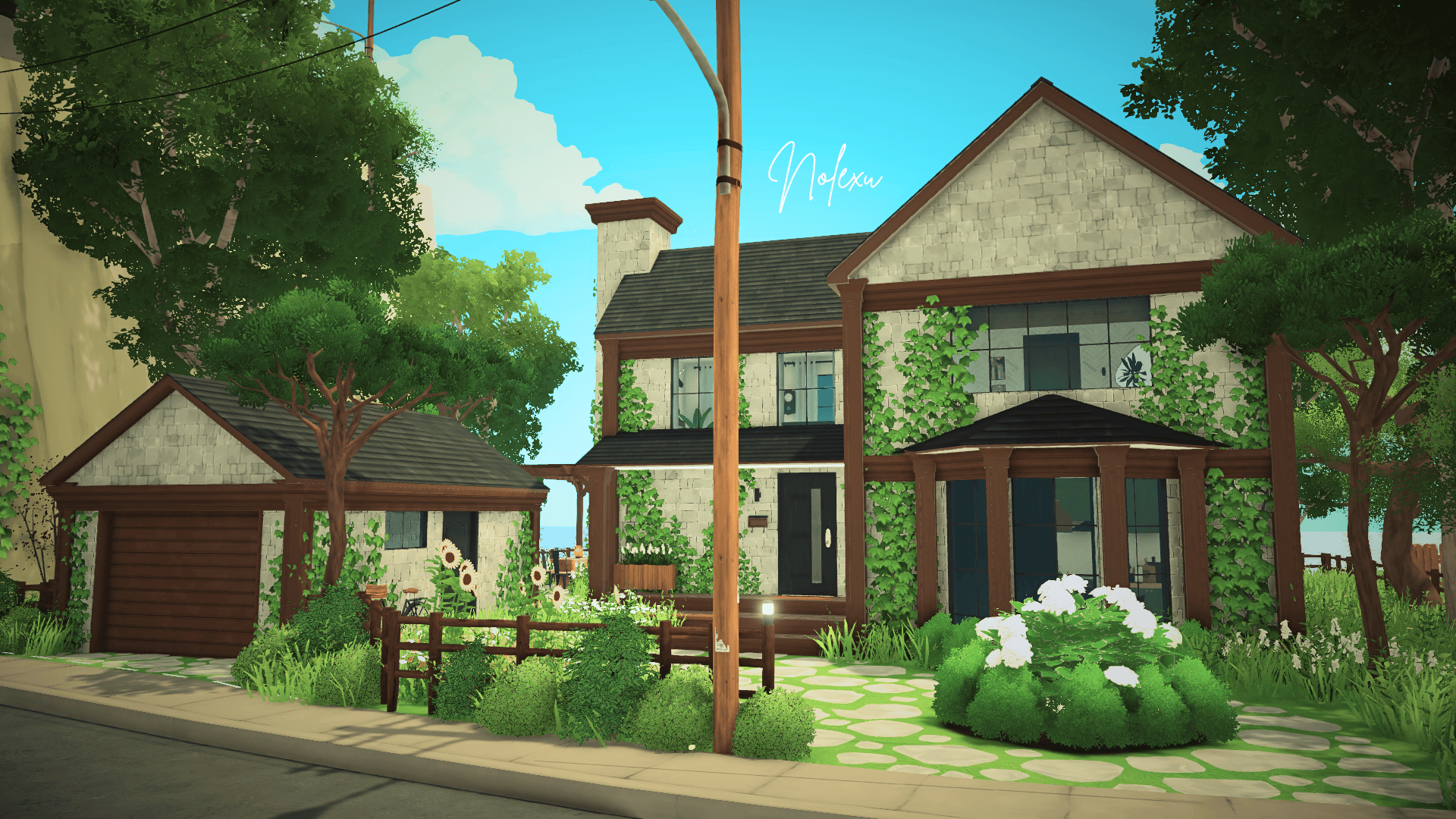 Cozy Lodge with Vines image 1