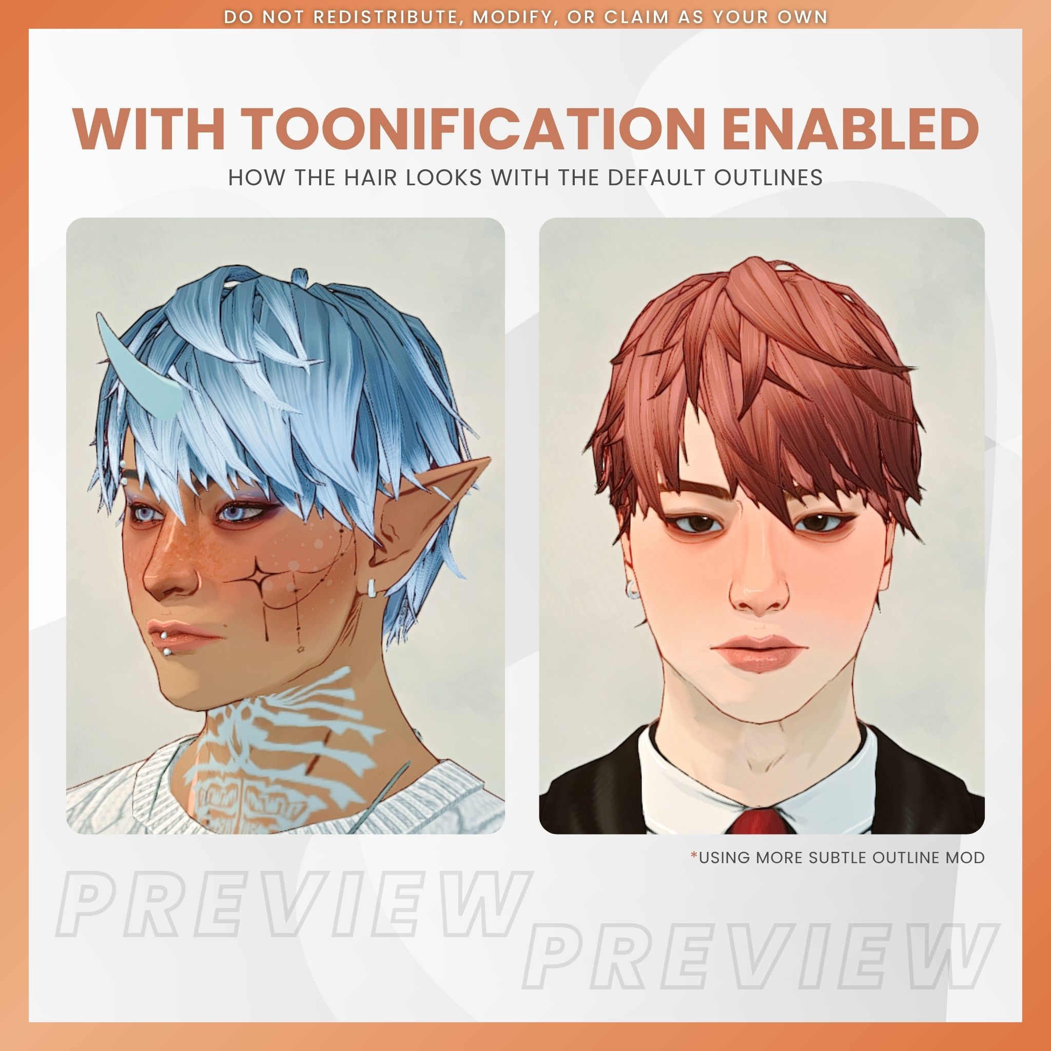 [Mamoru] Kieran Hair 01 image 3