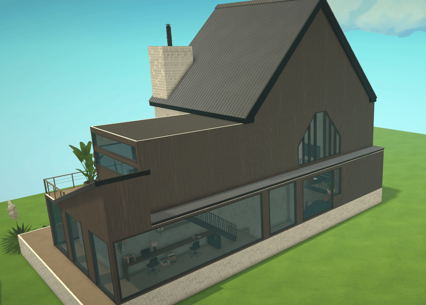 Modern Loft House 2BD 1BA Loft image 6