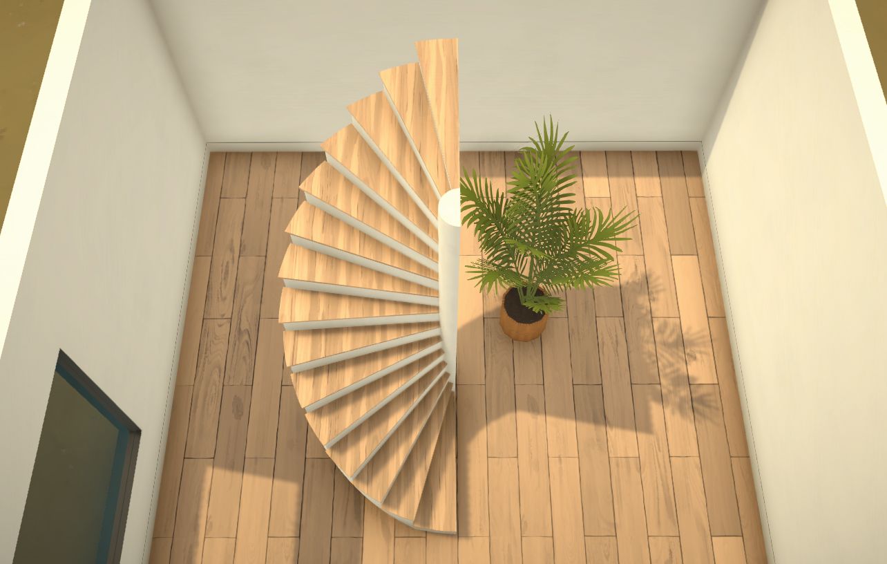 Spiral Staircase Half Turn image 2