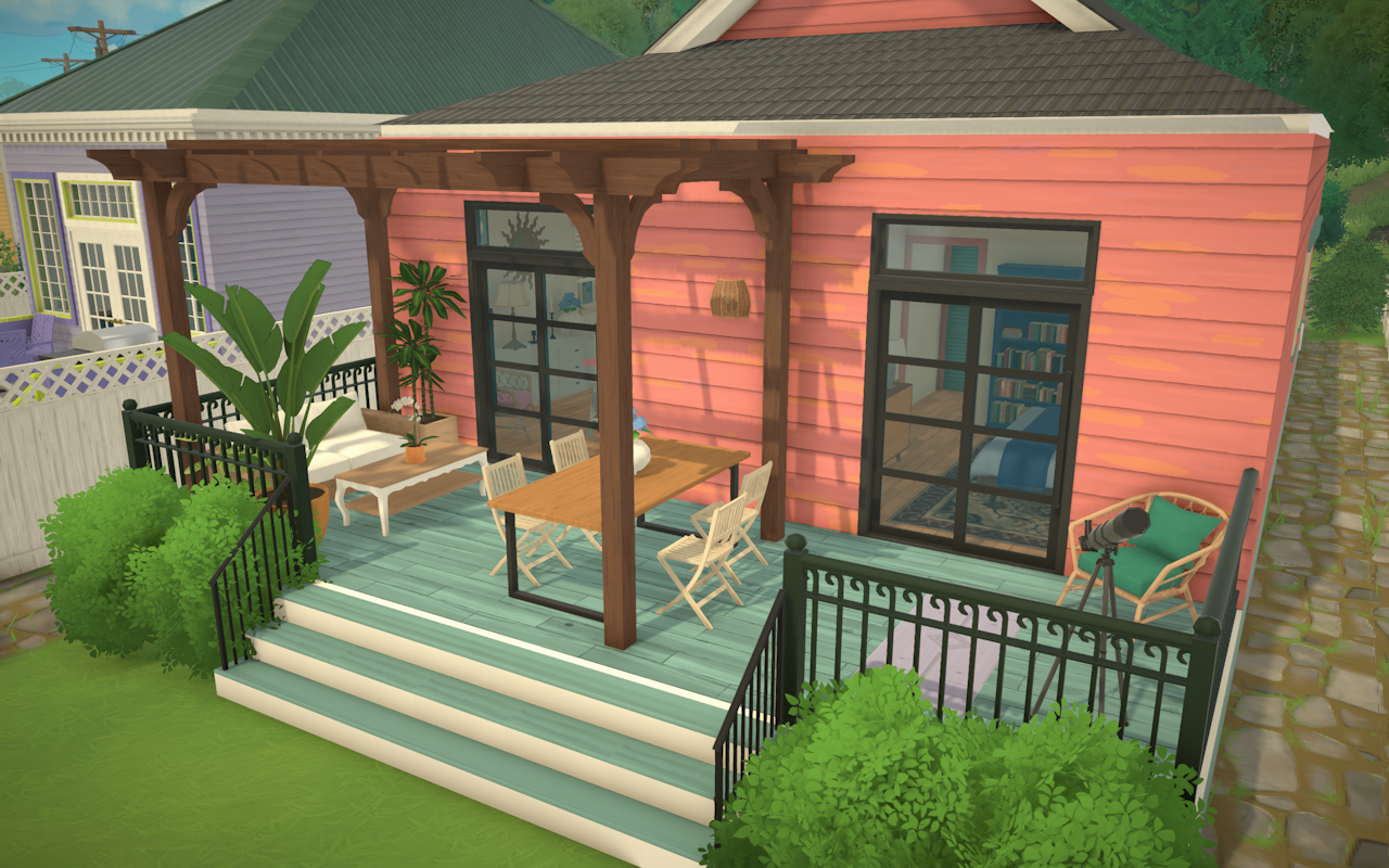 Shotgun house 3 double red image 8