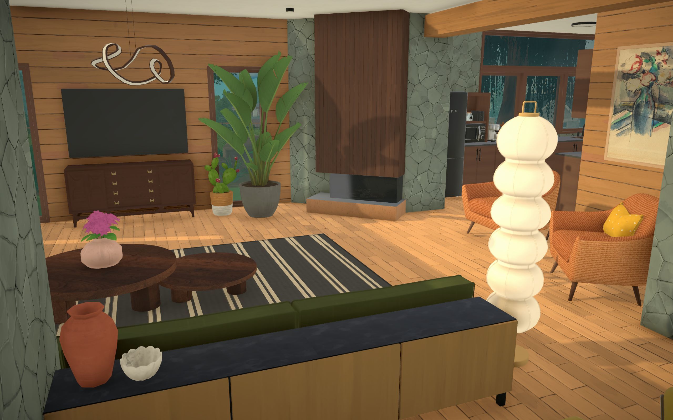 Frank Lloyd Wright Inspired Home image 2