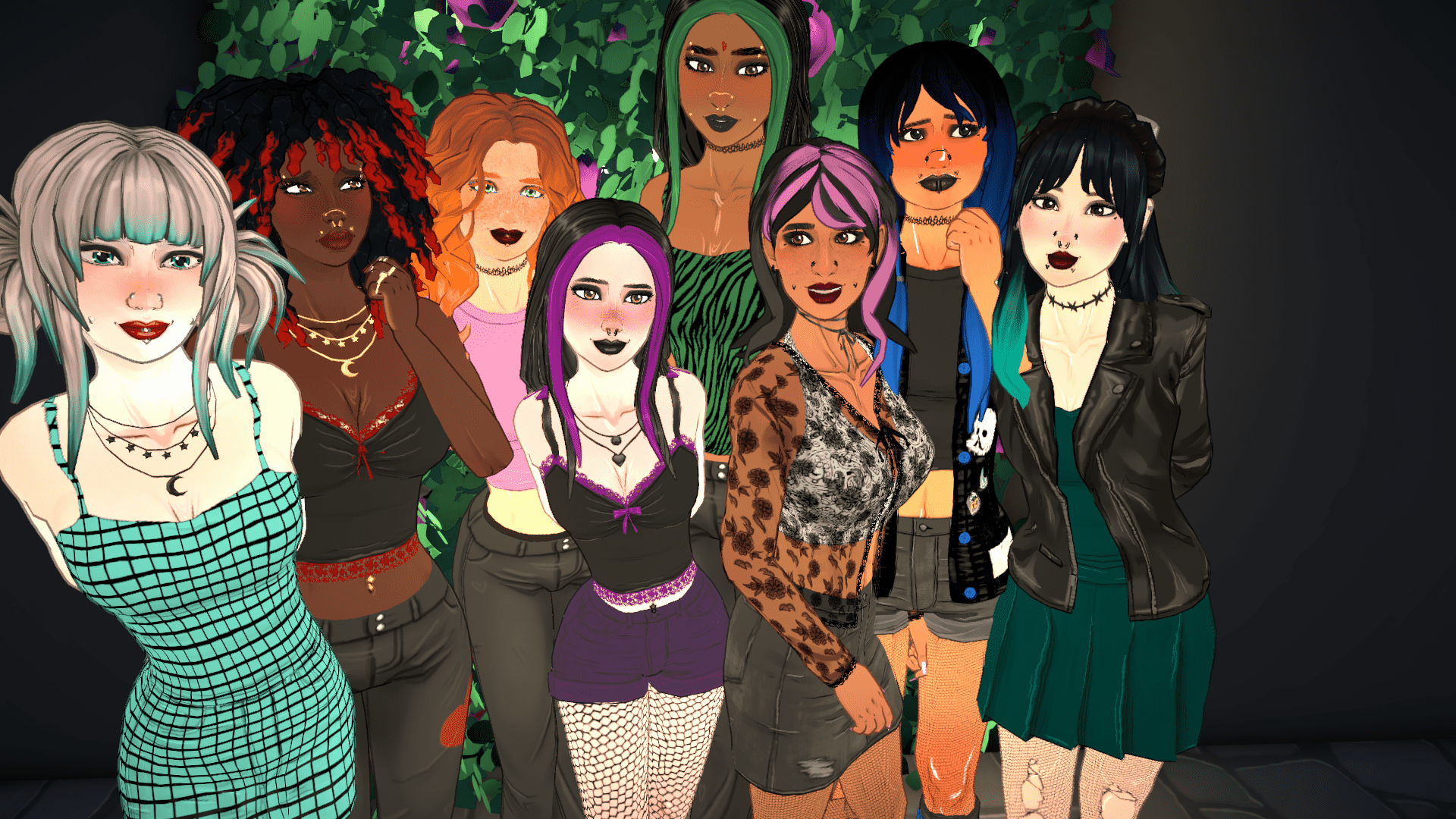 8 paras/ goth/emo/ y2k / roommates image 1