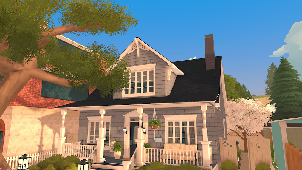 Small Blue Family Bungalow image 2
