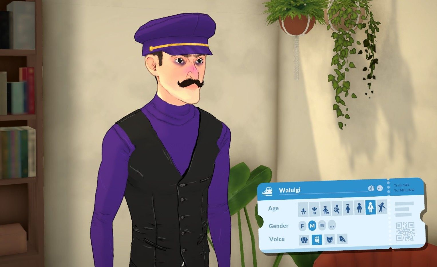 Waluigi image 1