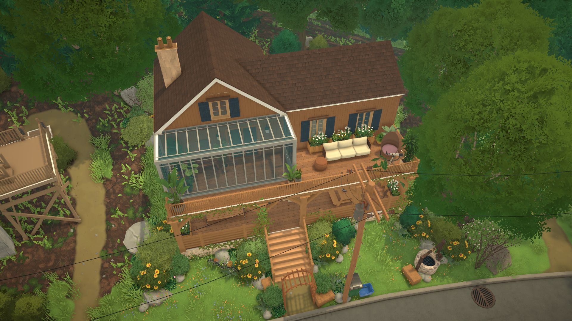 Mountain Cabin with Greenhouse image 11