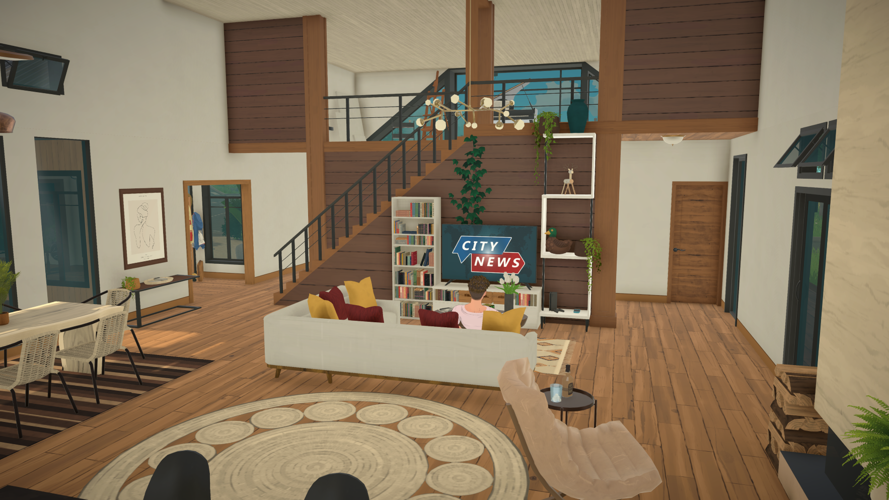 Single Floor Scandinavian Inspired Lot image 5