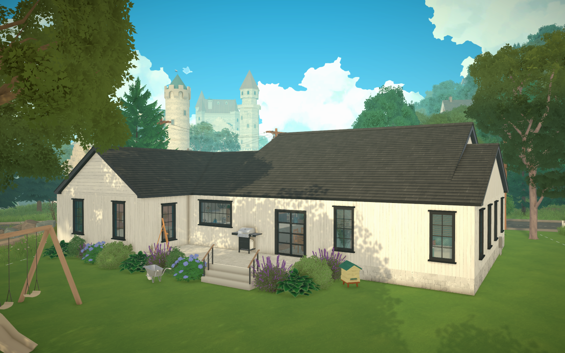 White Modern Farmhouse 1 Story image 8