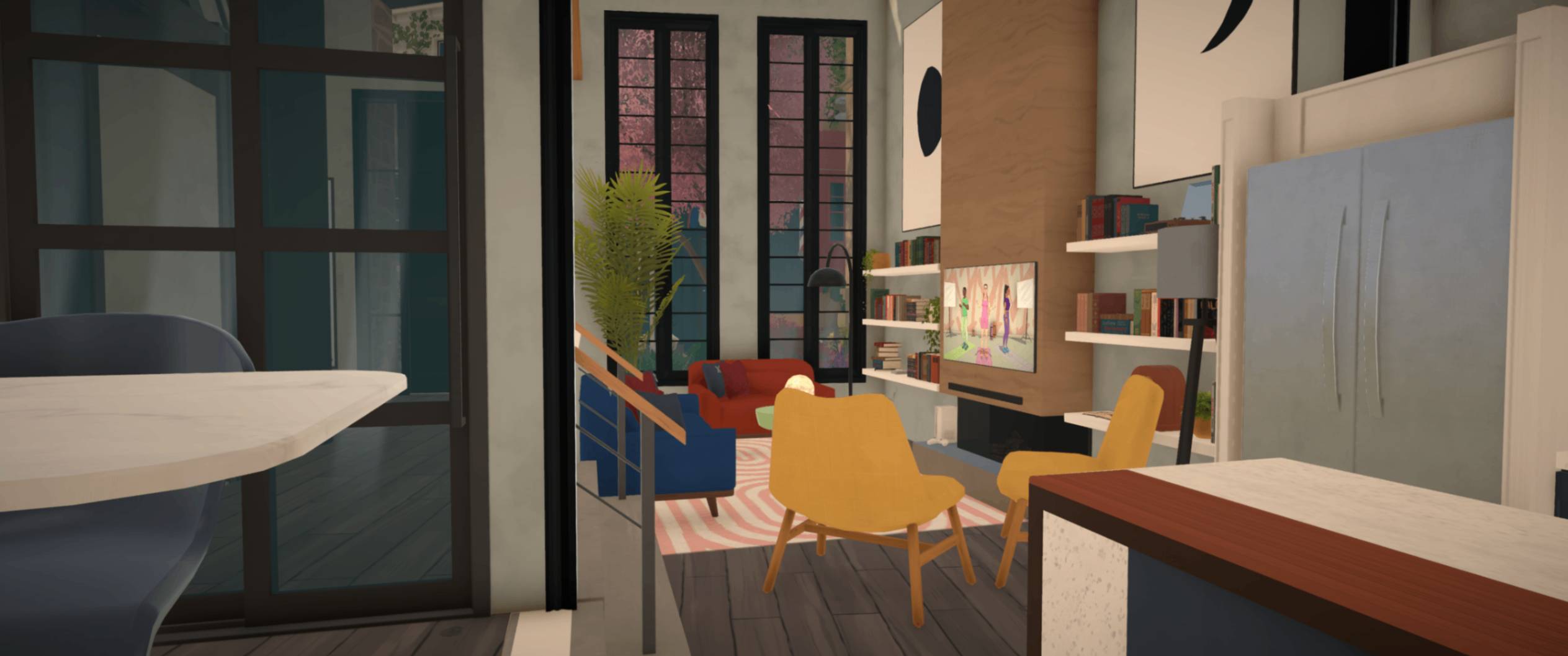 Paris-Inspired 3-Story Home. 2 Bed 4 Bath image 6