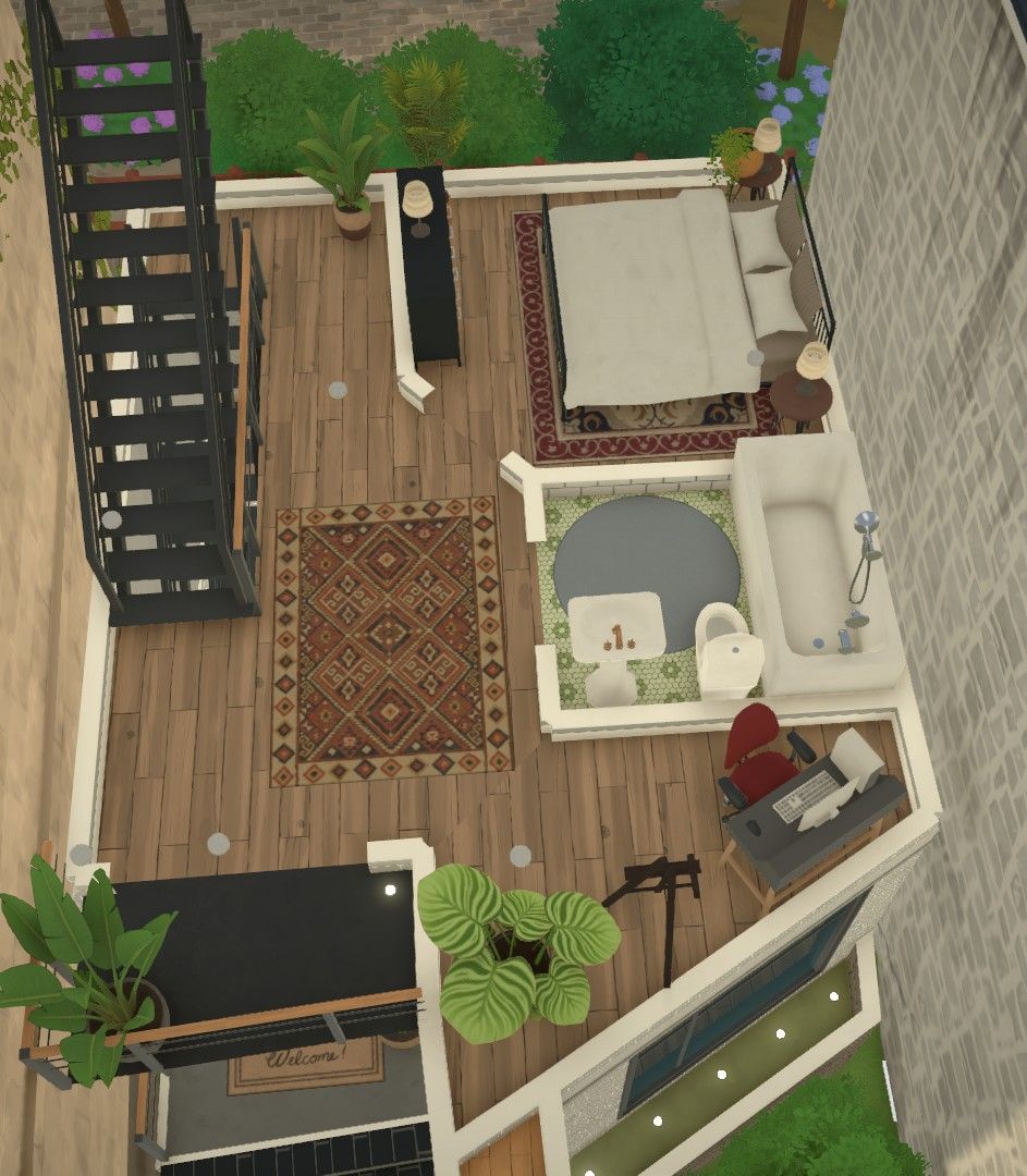 Simple modern brick townhouse <43k image 6