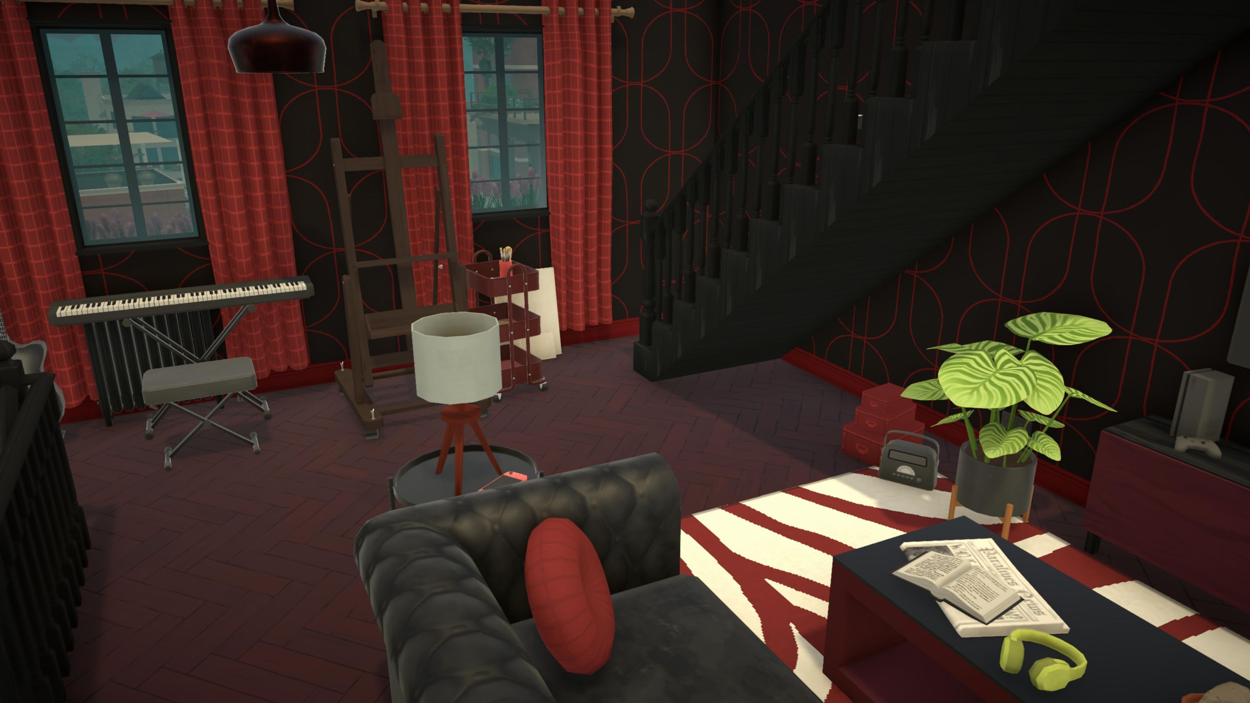Red-black townhouse image 11