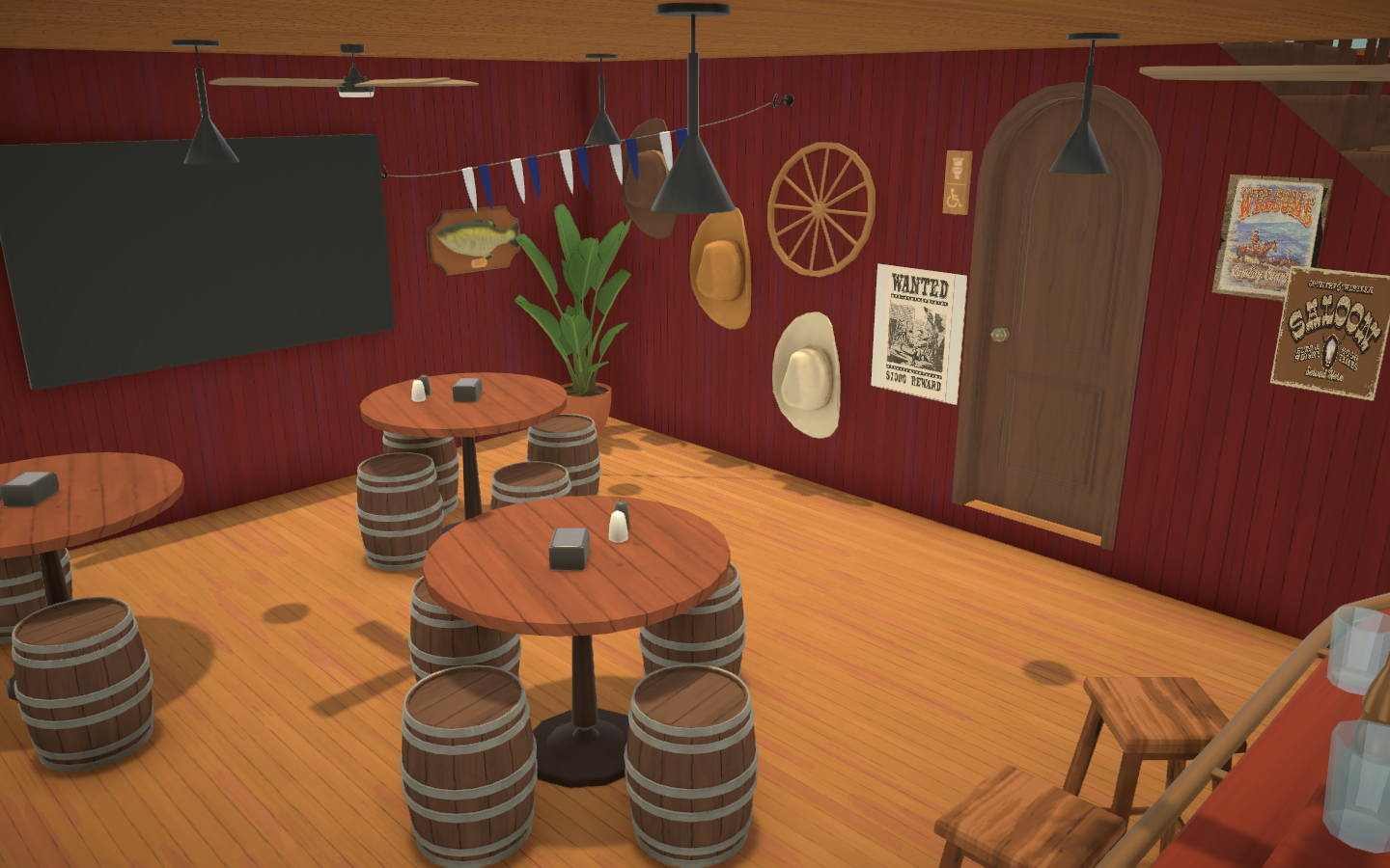 country themed barn bar image 3