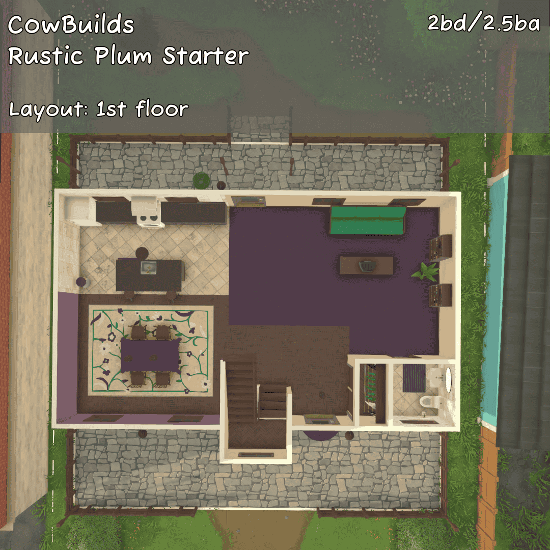 2bd/2.5ba Rustic Plum Starter image 3