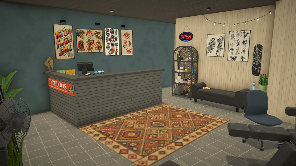Tattoo Shop and Apartment image 5
