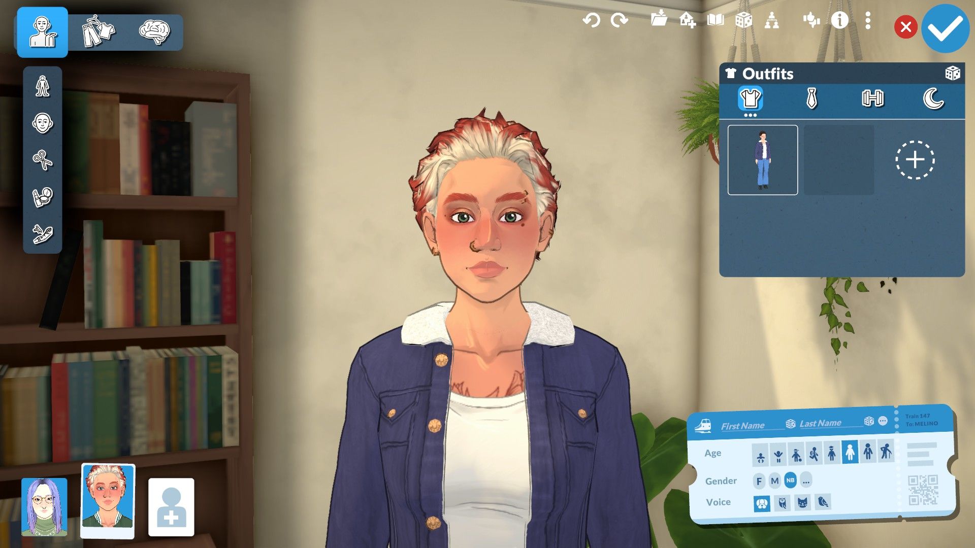 Pretty Non Binary Person image 1