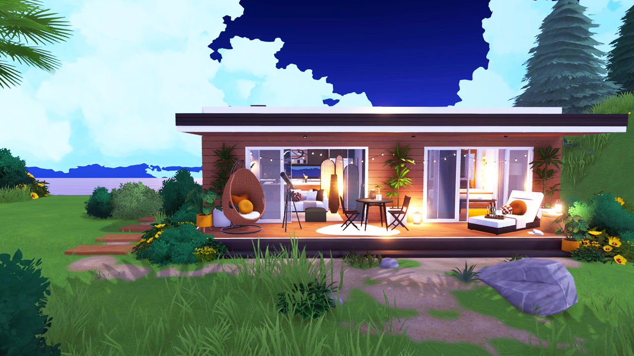 Custom World 🏝️ Island Paradise & Tiny Cozy Modern House image 2