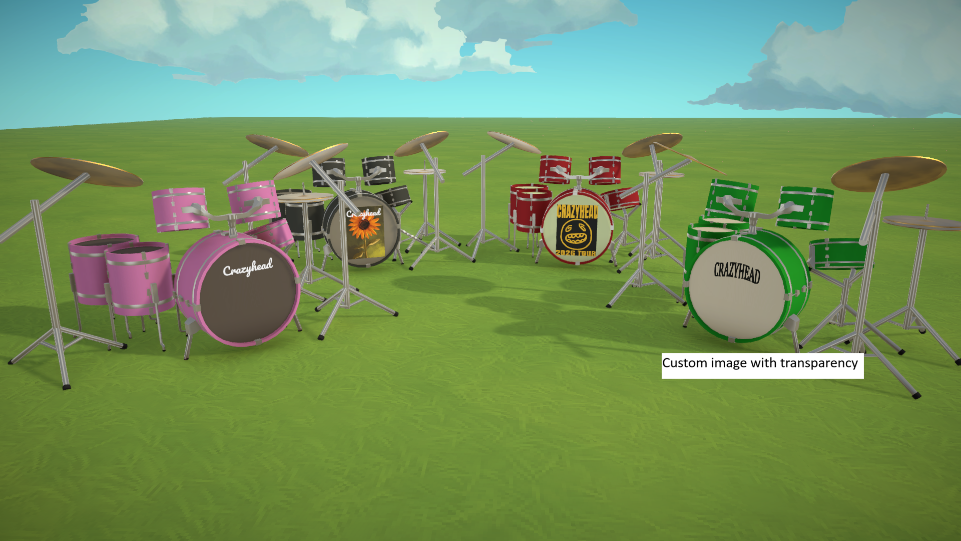 Simple Drum Set image 4