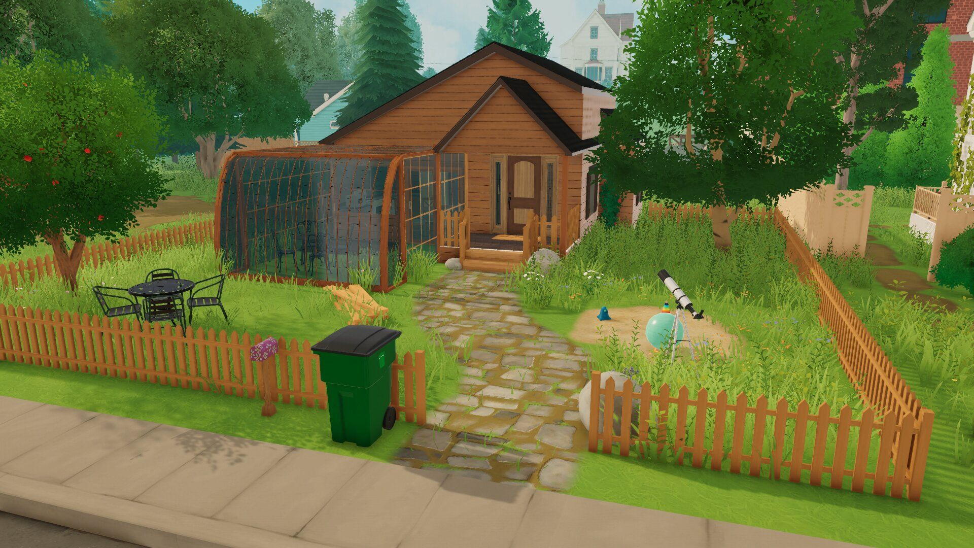 Cute glass garden house image 1