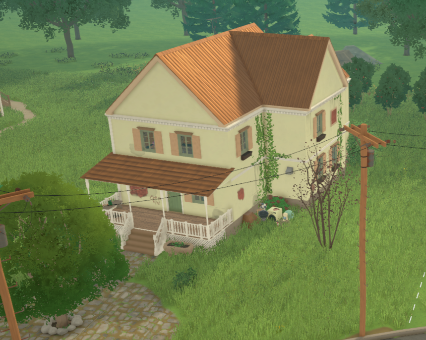 Fixer upper farm house (no cc) image 1