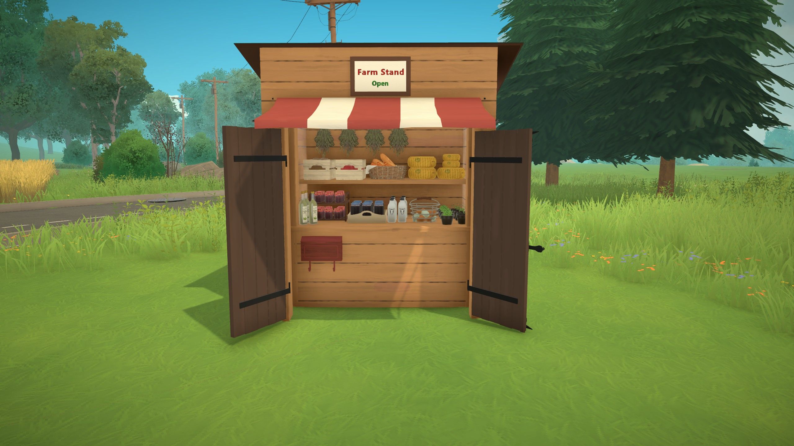 Little Wooden Farm Stand image 2