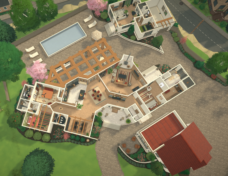 Spanish Villa with Guest House image 2
