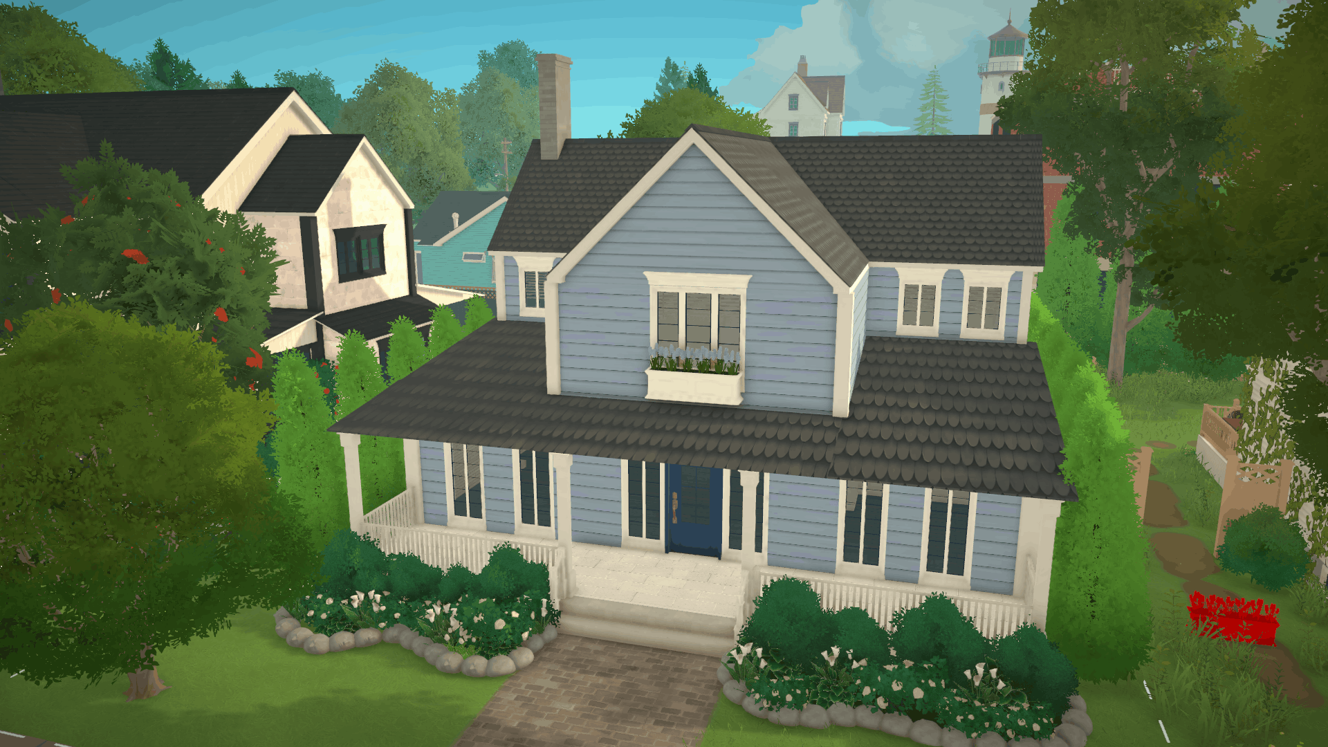 Classic Blue Suburban Home - Unfurnished image 4