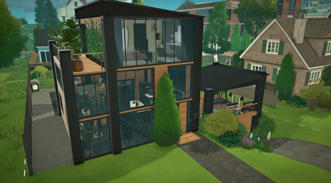 Modern Mezzanine House image 1