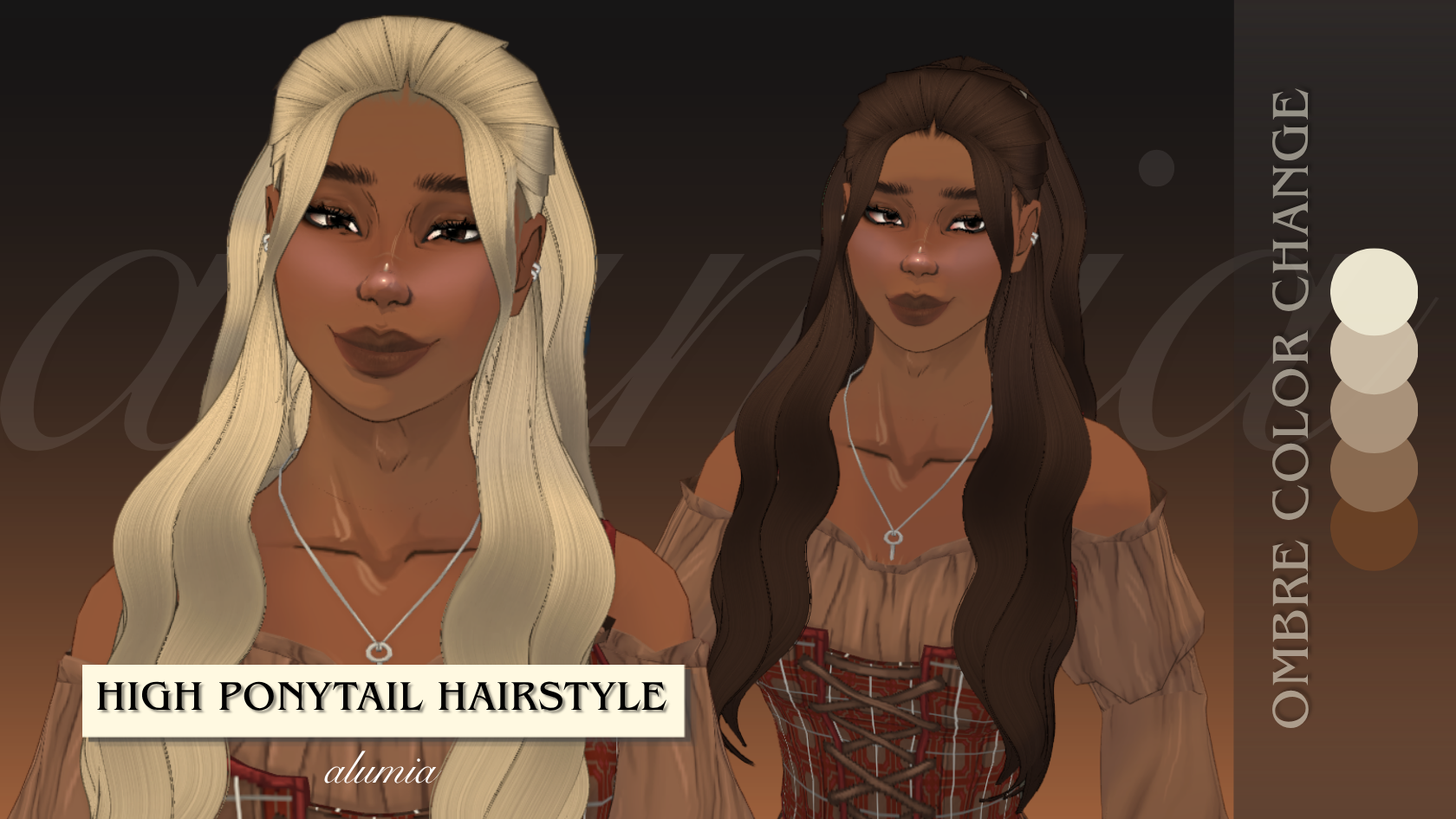 High Ponytail Hairstyle image 1