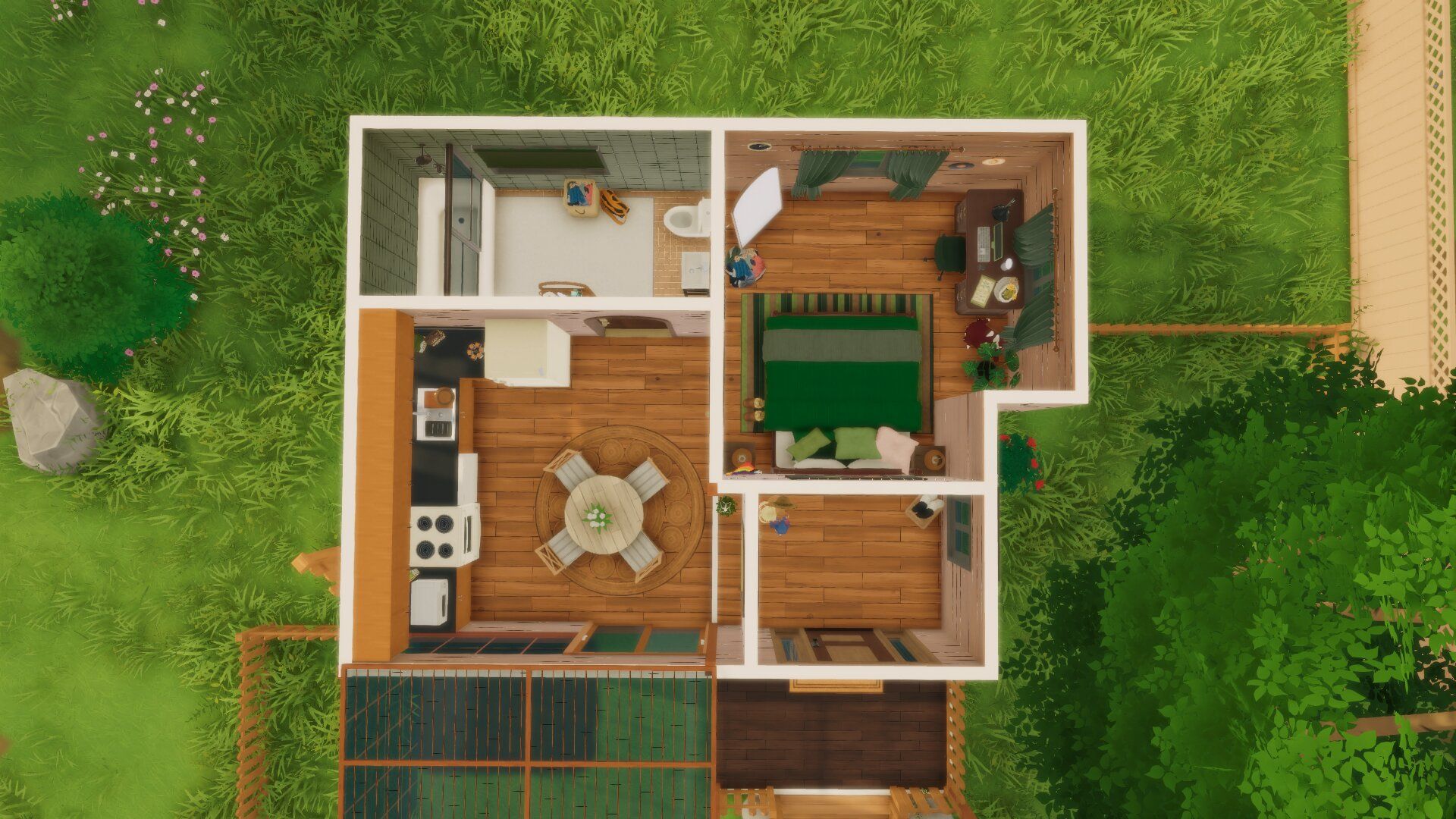 Cute glass garden house image 6