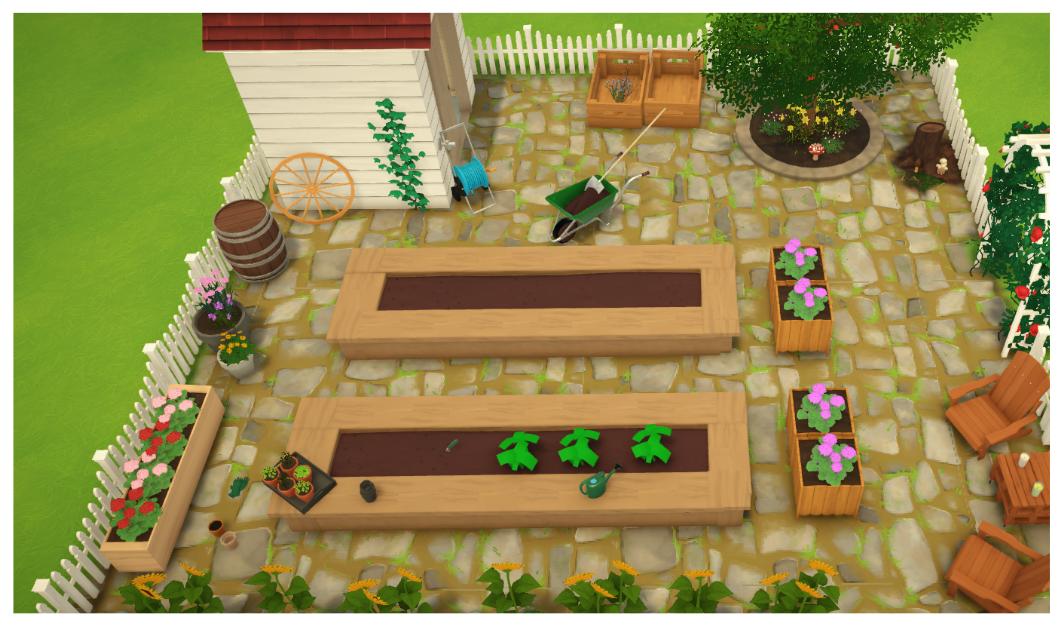 Cozy working garden image 4