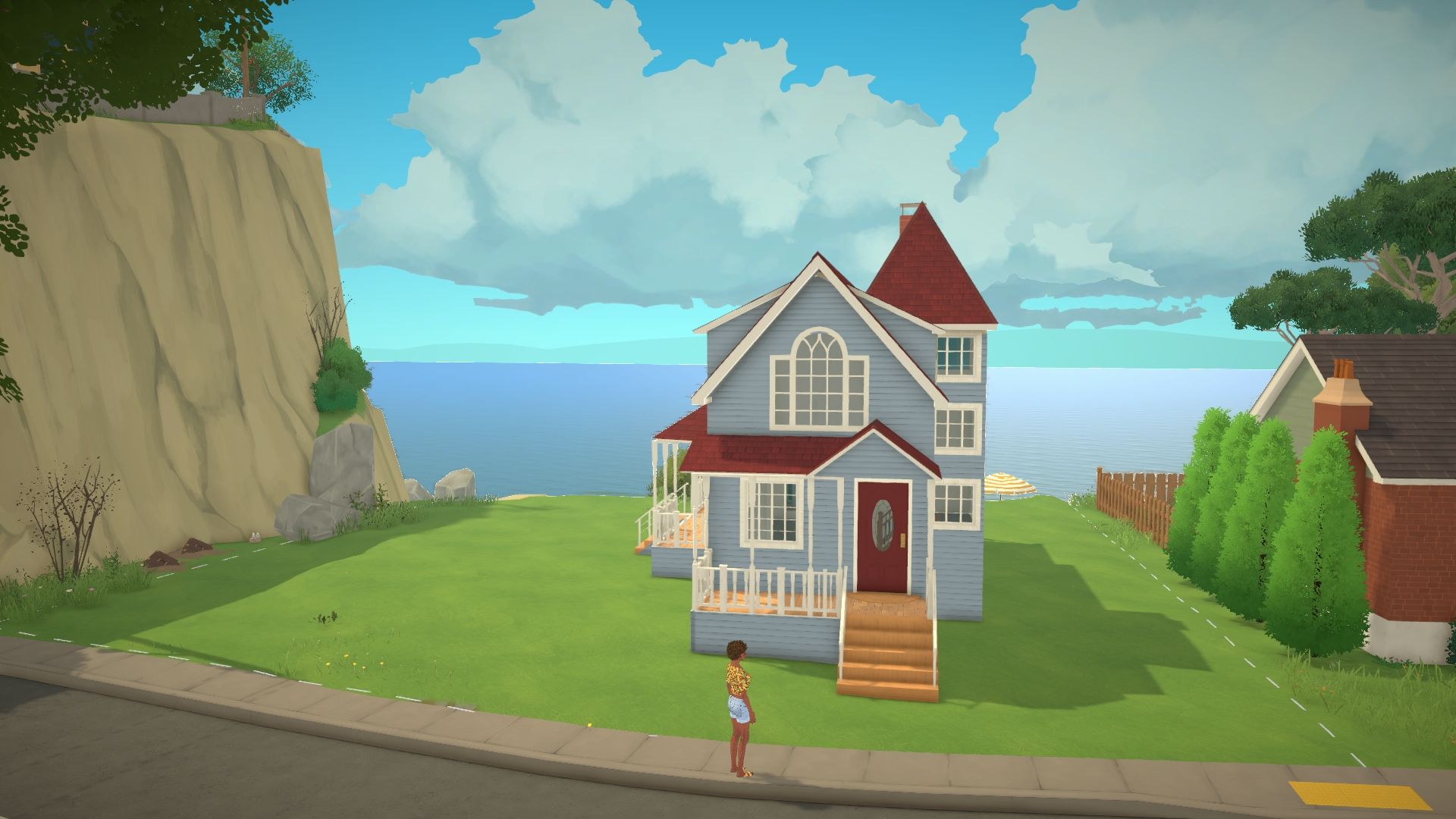 little blue beach house SHELL! image 1