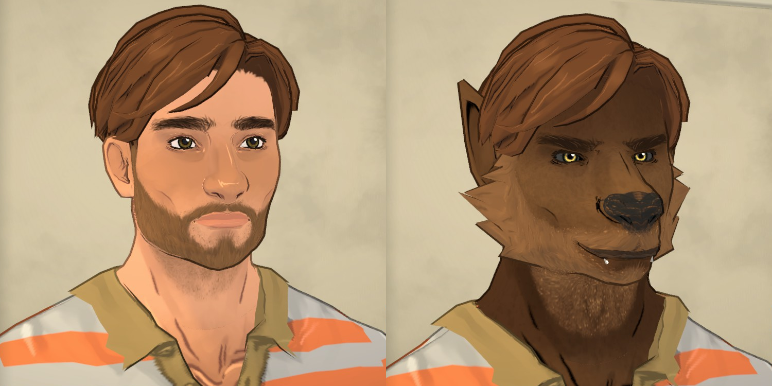 Granola-Eating Werewolf - Argus Brown image 1
