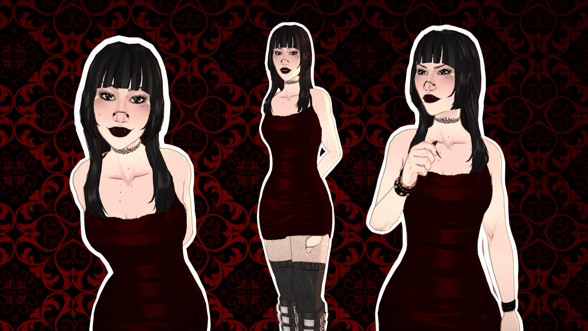 Raven Blackwood - Goth / Para Girl . image 1