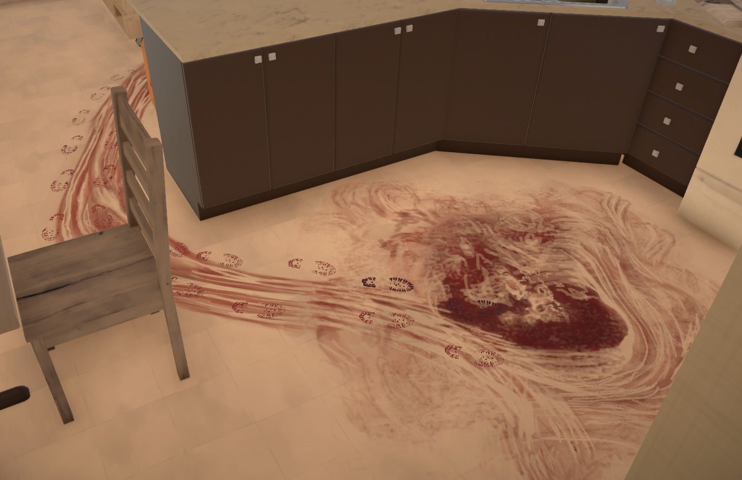 Blood Streaks and Splatter Decal Pack image 1