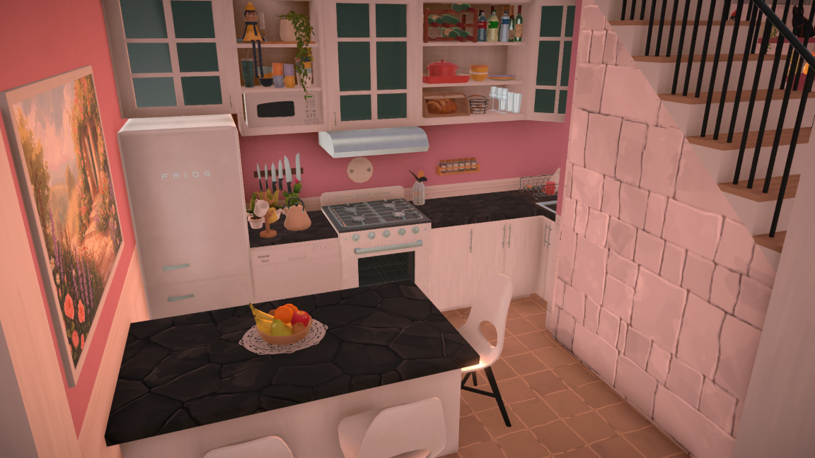 Cosy Pink Townhouse image 5
