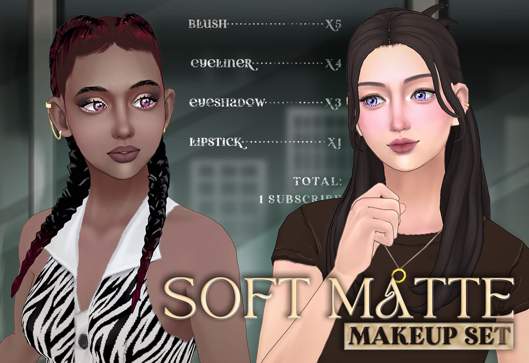 Soft Matte Makeup Set image 1