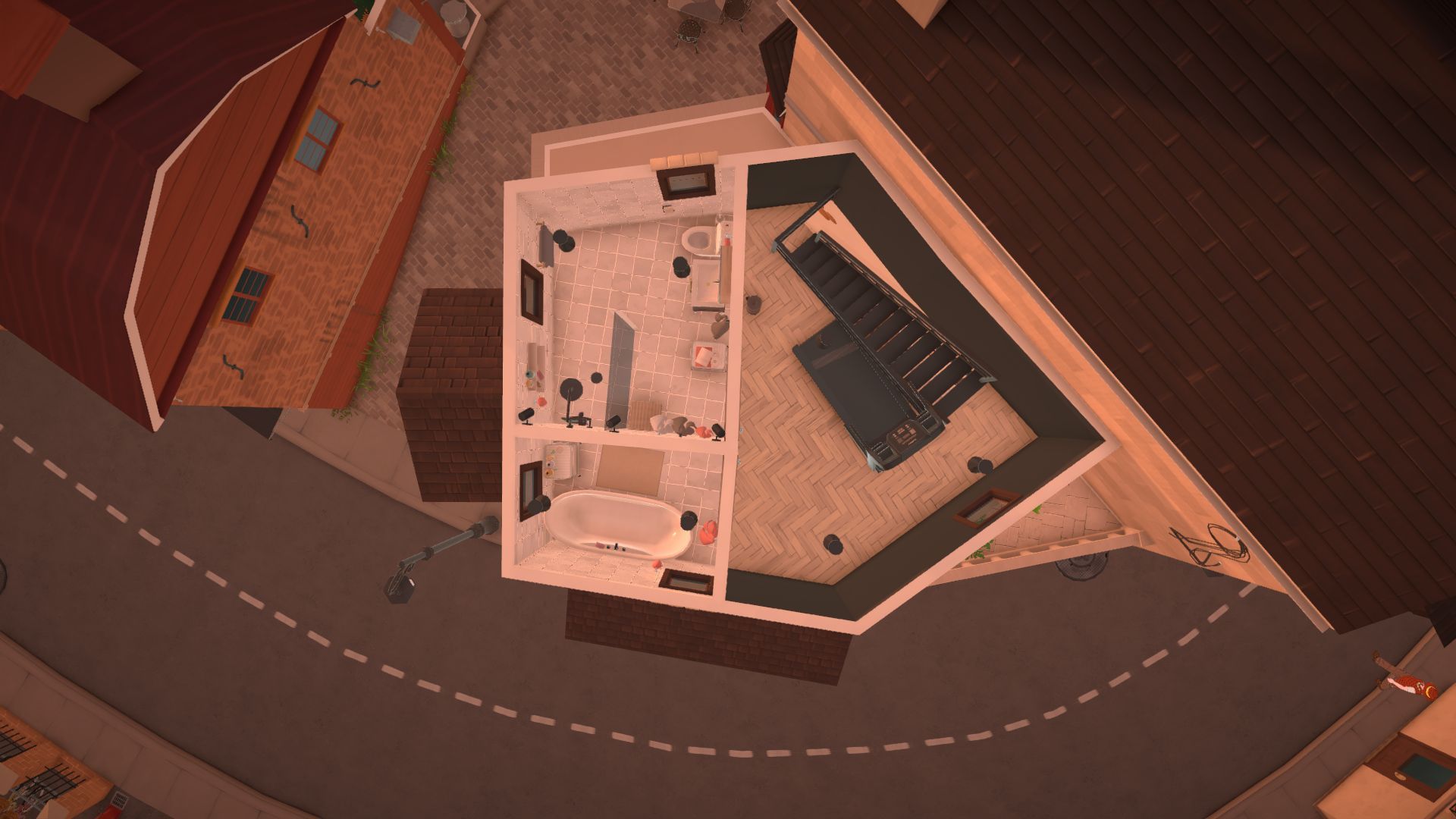 Functional house on the square image 2