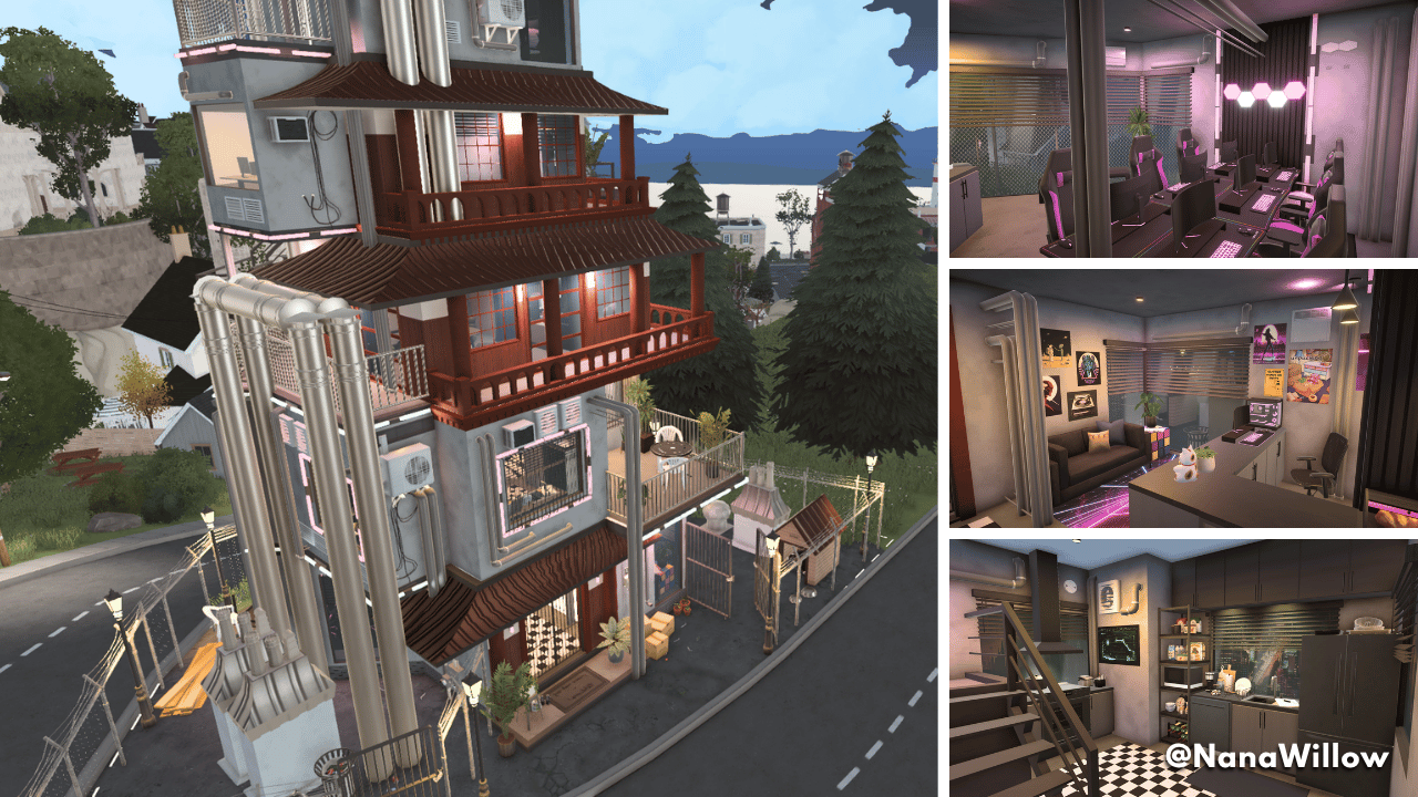 NanaWillow's Cyberpunk House image 1