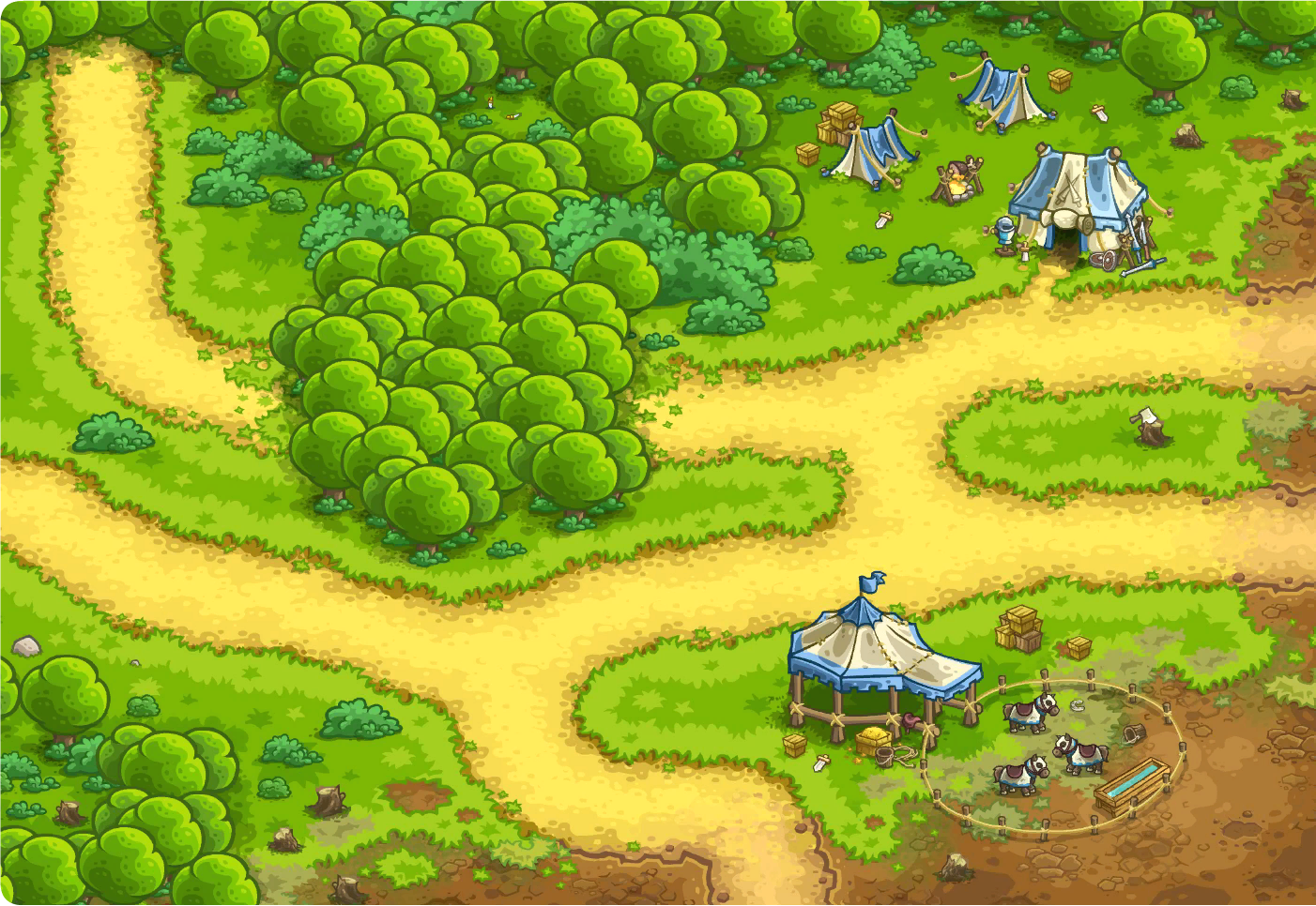 Three-Side Ambush stage preview