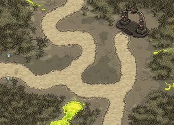 Rotten Forest on the level select