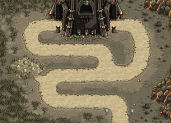 The Dark Tower on the level select