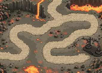 Pit Of Fire on the level select