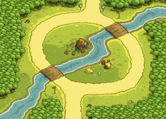 Twin River Pass on the level select