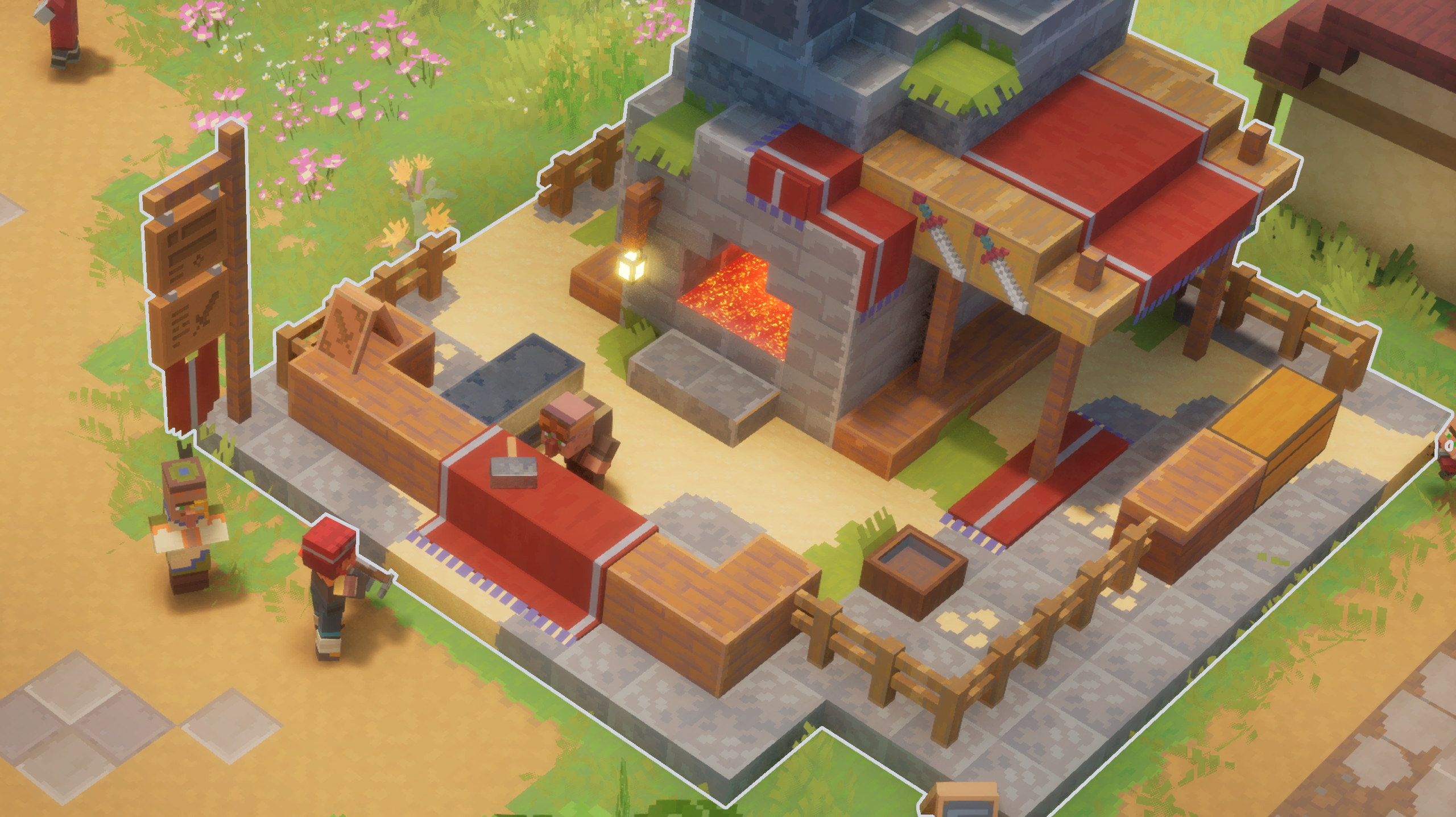 The Blacksmith's forge in Brave Haven