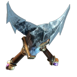 Ice-Coated Daggers
